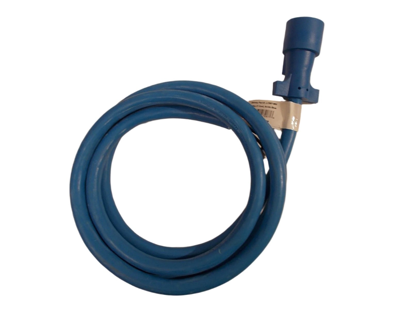 7 Way Molded 8′ Trailer Wire Light Plug Cord Brass Connectors RV Blade Camper