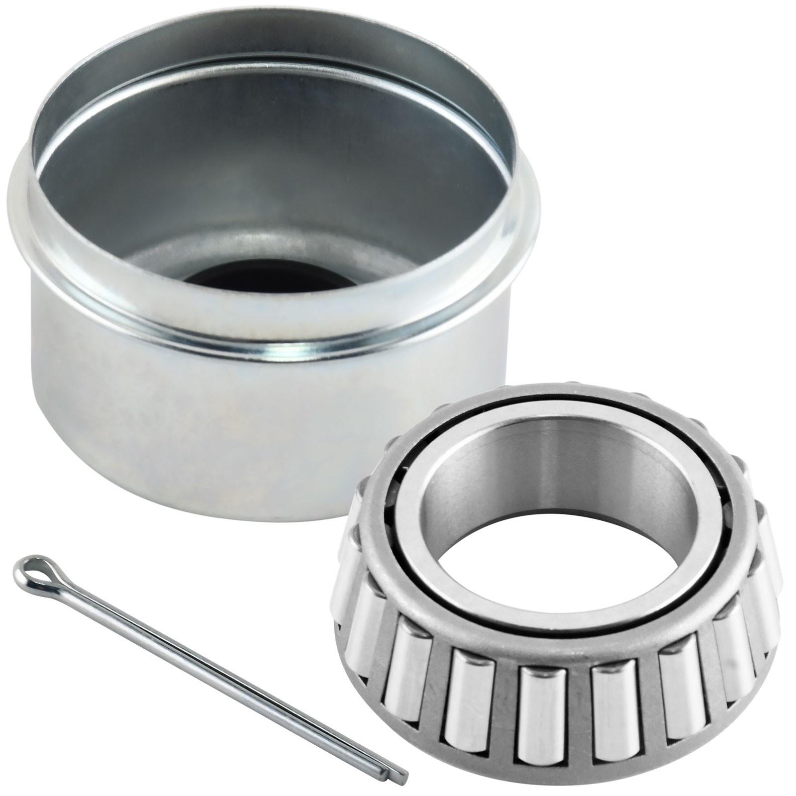 For 5200-7000lbs Axles 4Sets Trailer Hub Wheel Bearing Replace Kit 25580 14125A