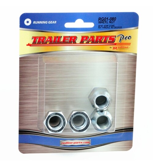 Redline RG01-080 9/16 Inch x 7/8 Inch Cone Wheel Nut – Right Hand Thread