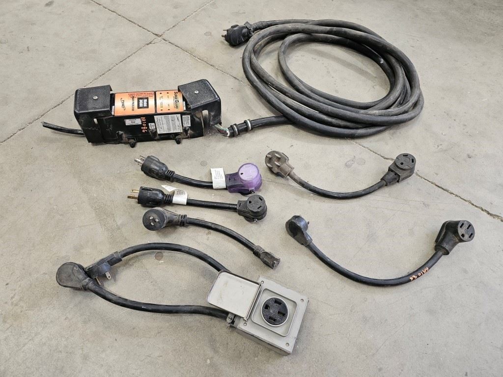 USED SURGE GUARD MODEL 34560 Power Protect with CABLES Ship from 08 Alfa See Ya