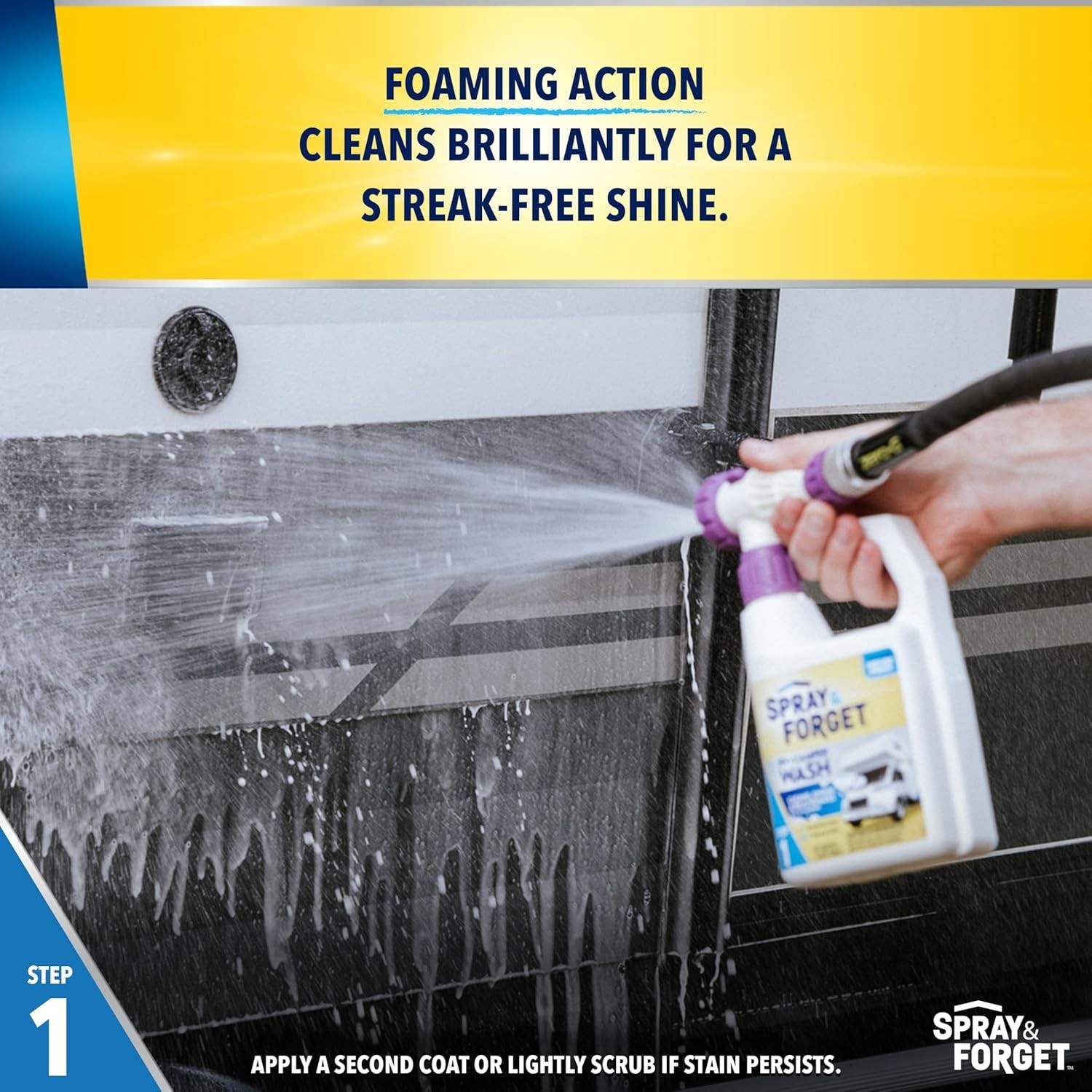 RV & Camper Wash & Wax Combo – 2 Quarts of Streak-Free Shine & Protection
