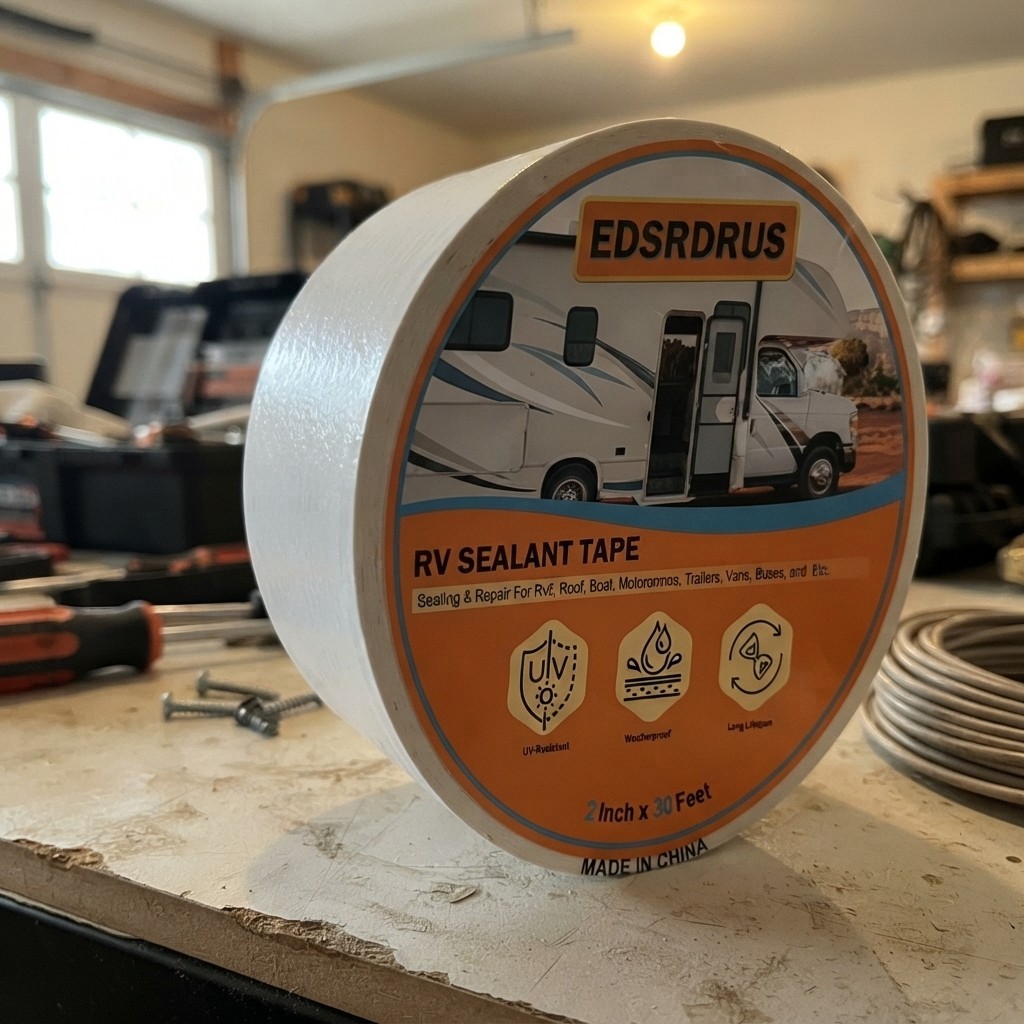 RV Roof Sealant Tape, 2 Inch X 20 Feet RV Repair Seal Tape for Camper Trailer