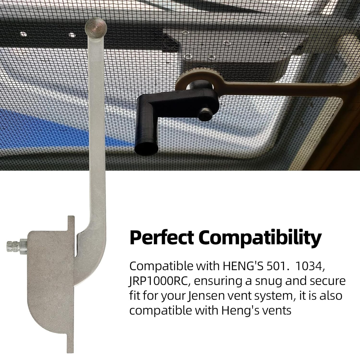 2-Pack Roof Vent Operator, Compatible with HENG’S 501. 1034, , Durable Replac…