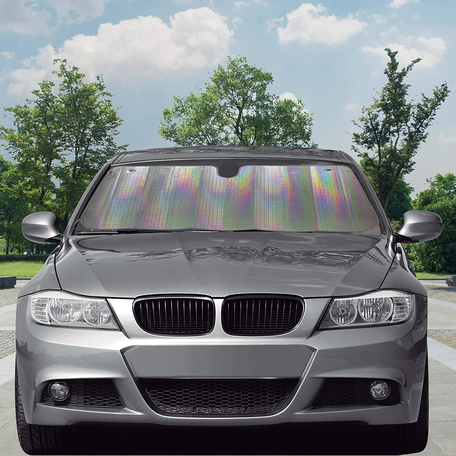 Medium Front Window Car & Van Windscreen UV Laser Sun Heat Shade Block Screen
