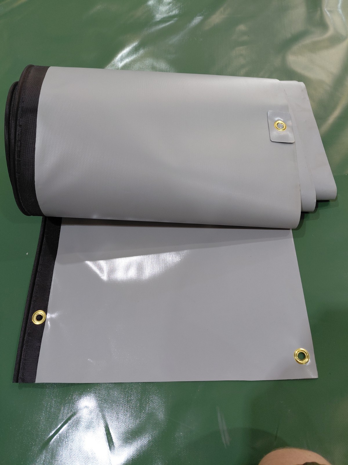 Caravan Awning Draught Skirt 4m length x 50cm depth With EYELETS (Read Desc)