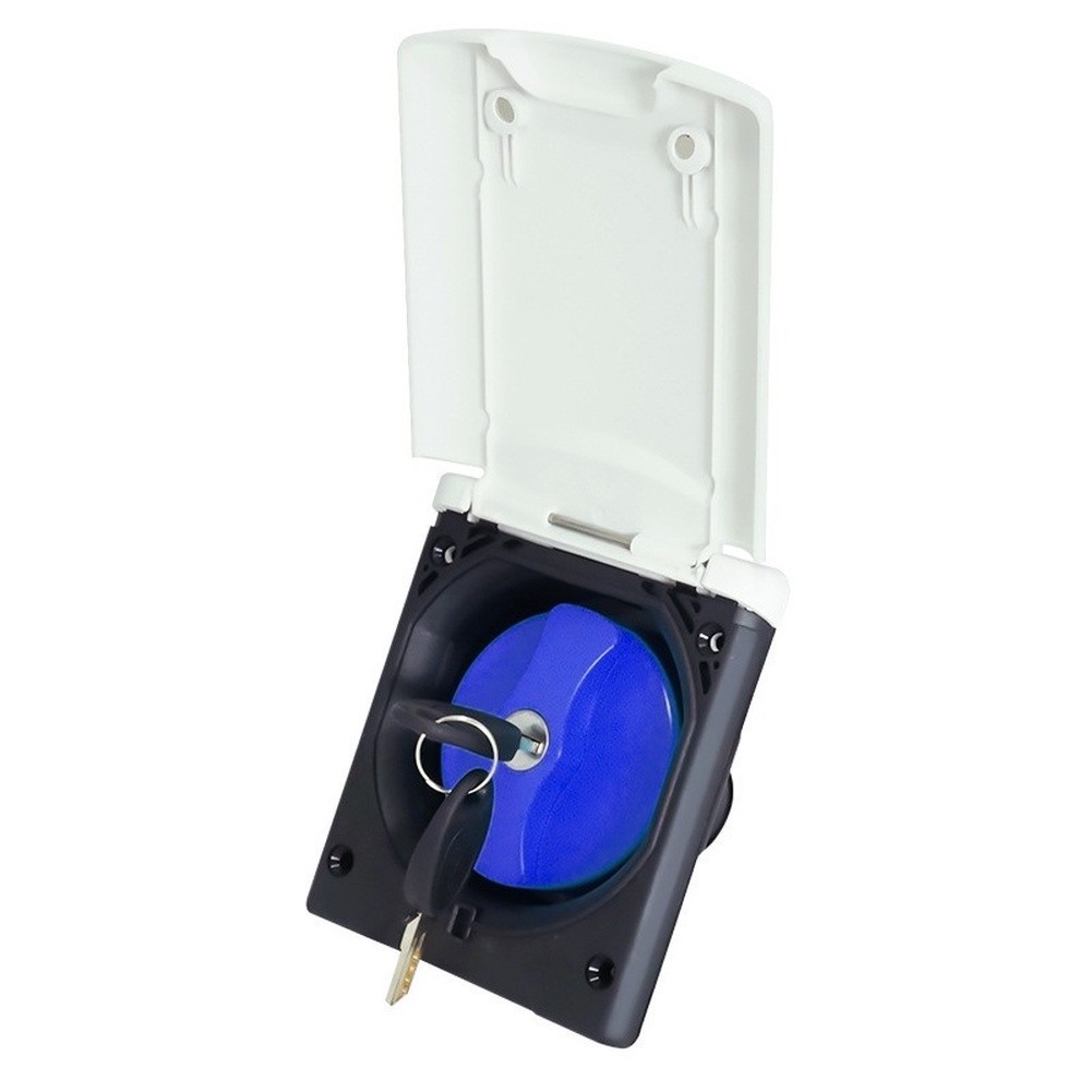 For Camper Water Fill Inlet Gravity Feed Flush Mount with Sealing Ring