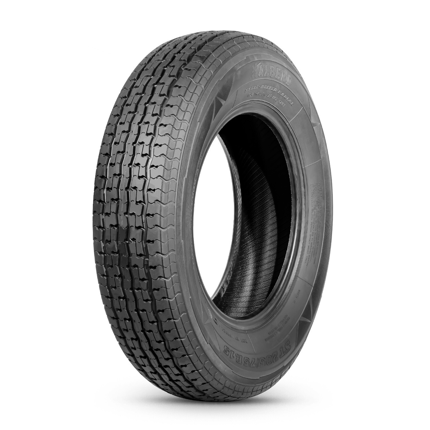 8PR ST 205/75R15 Trailer Tires 2-Pack 205 75 15 Load Range D Heavy Duty Cargo