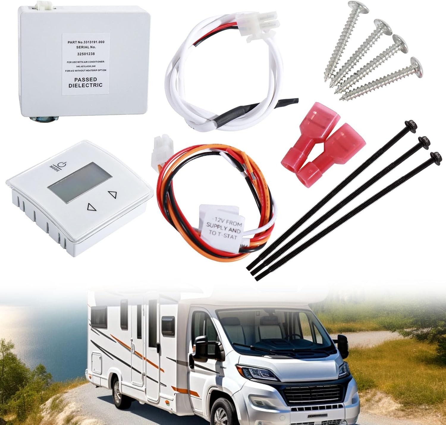 3316230.714 RV Thermostat Kit for Dometic CT Single Zone For RV Trailer / Camper