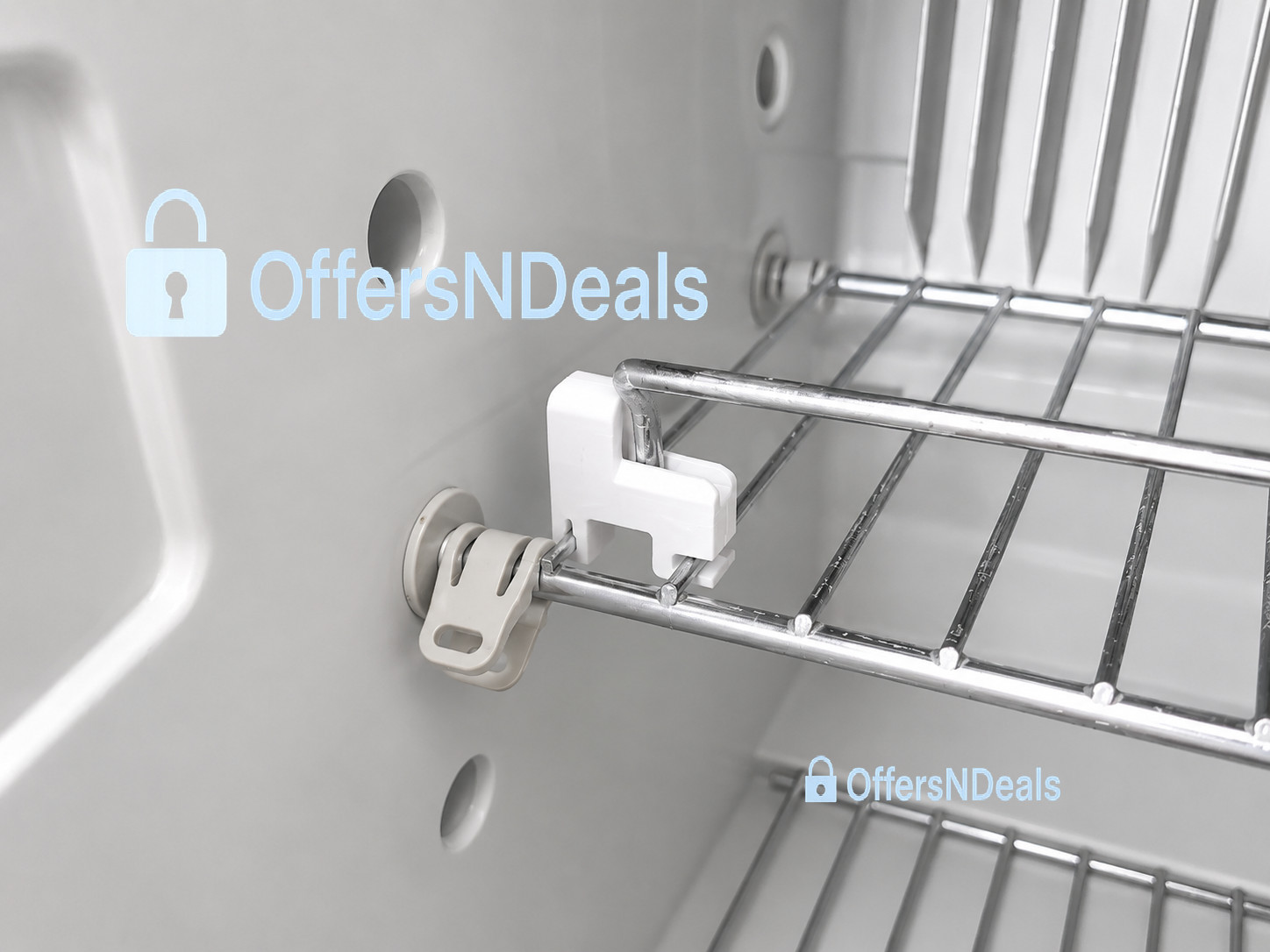 [2 Pack] Fridge Shelf Wire Rack Holder Bracket 2930693045 FITS DOMETIC RV fridge