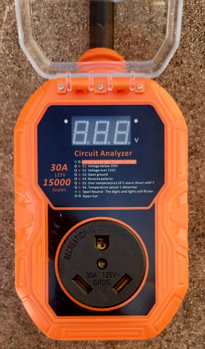 RV Surge Protector 30 amp 30A 15000 joules
