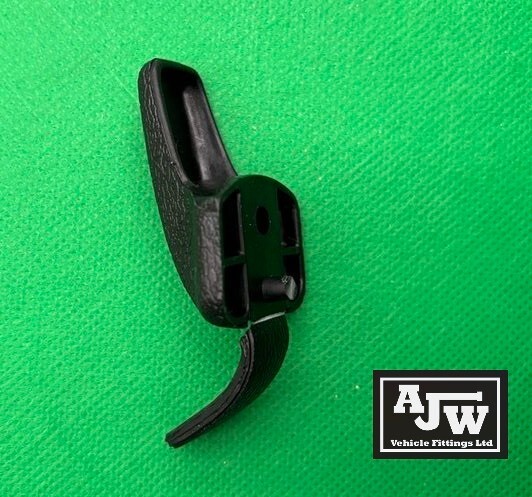 Small Single Plastic Coat Hooks (10 Pack) 51 x 34mm for Vehicles, Campers, Cars