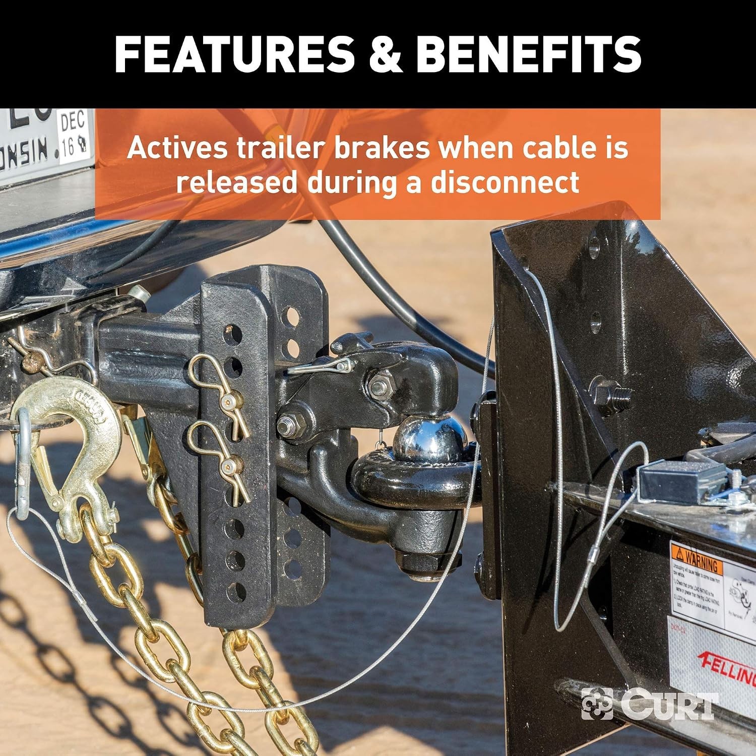 52010 Trailer Breakaway Switch with Weather-Resistant Case & Easy Installation