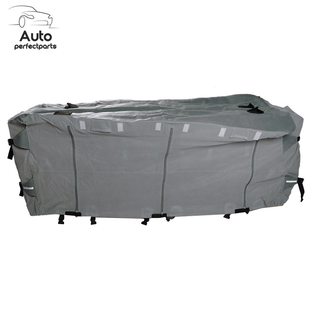For 18′-33′ Camper Non-Woven Fabric Travel Trailer RV Cover Waterproof Anti-Dust