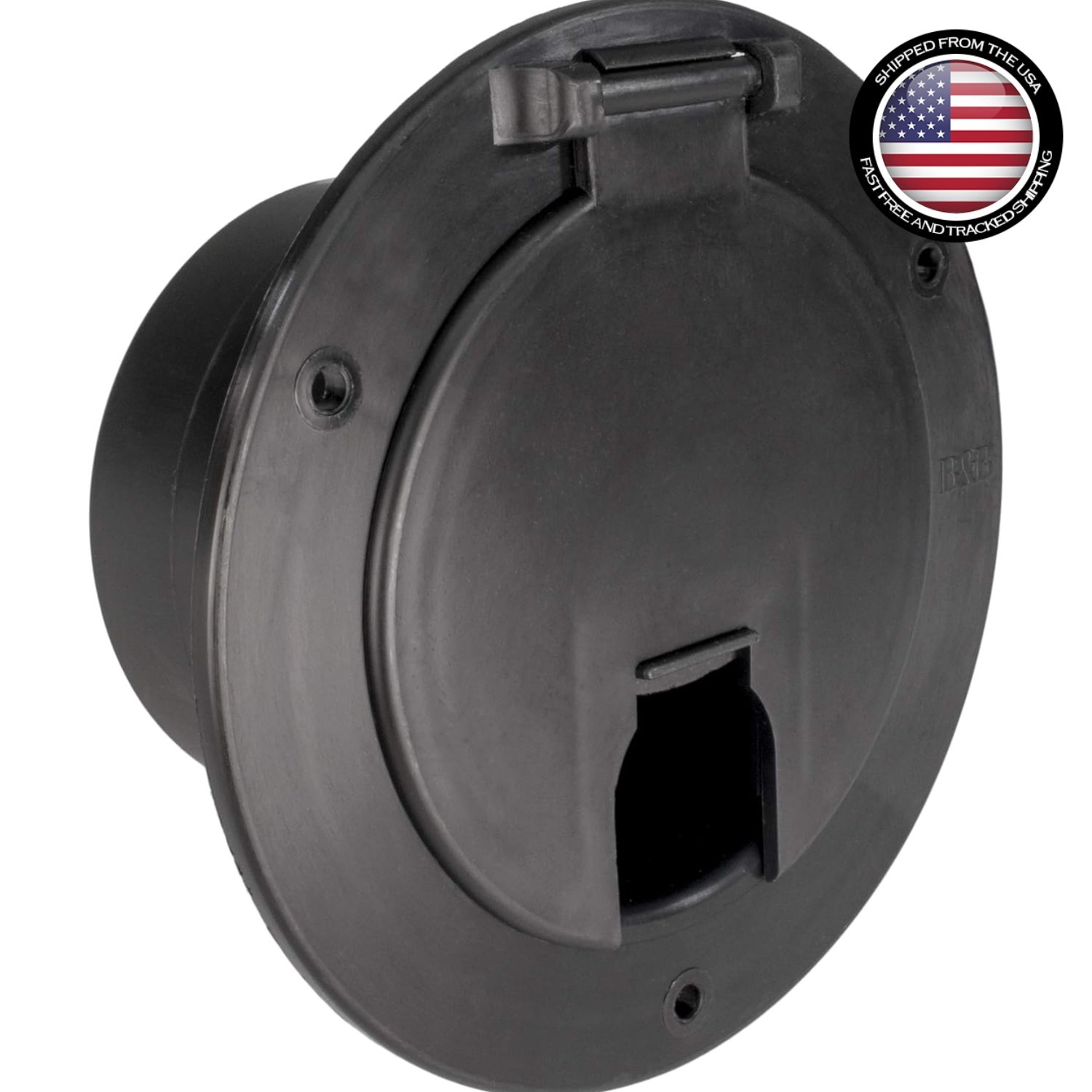 Corrosion-Resistant RV Power Cord Hatch – Lightweight & Weatherproof Design