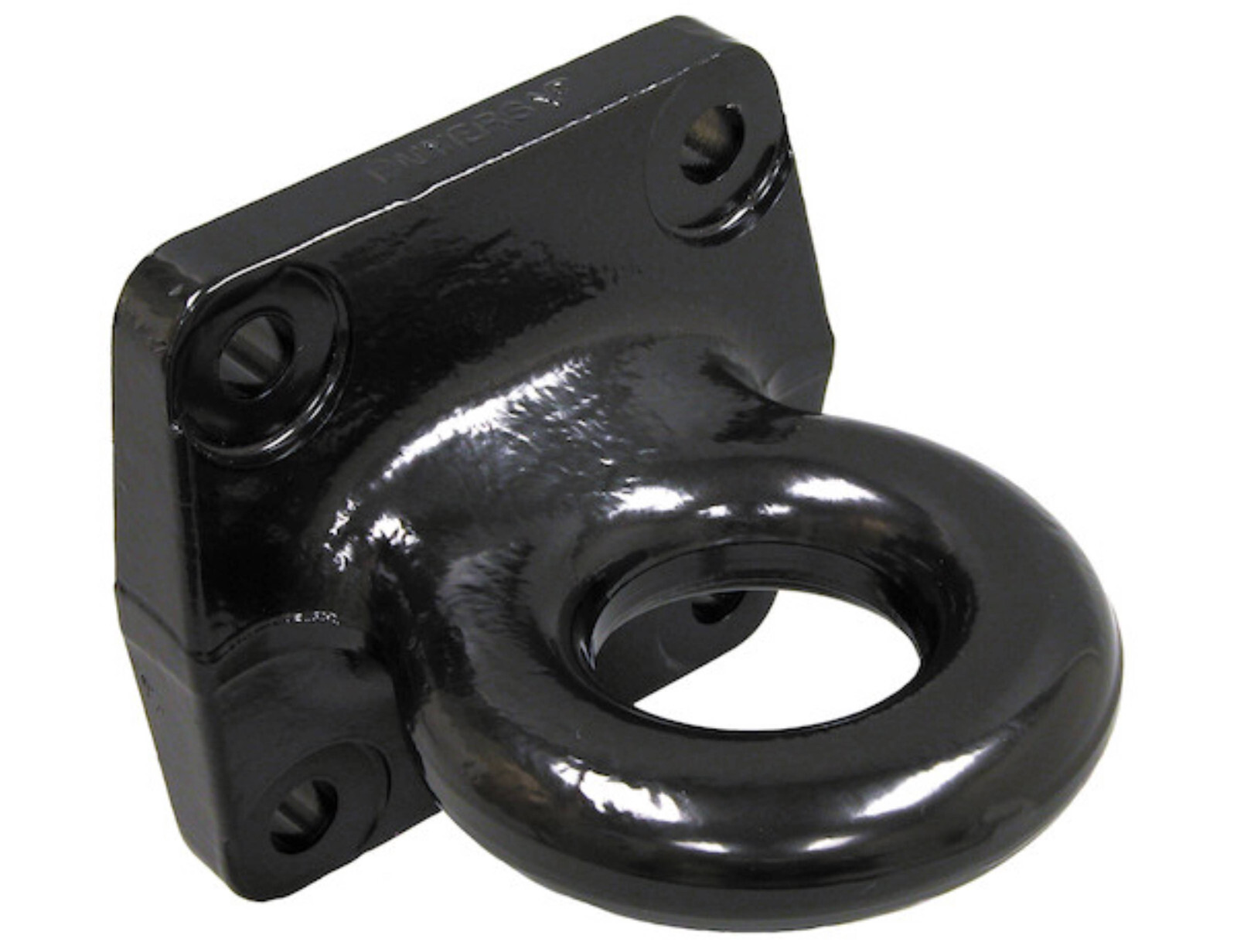 Buyers BDB125015 2-1/2 Inch I.D. Forged 4-Bolt Mount Drawbar – Black