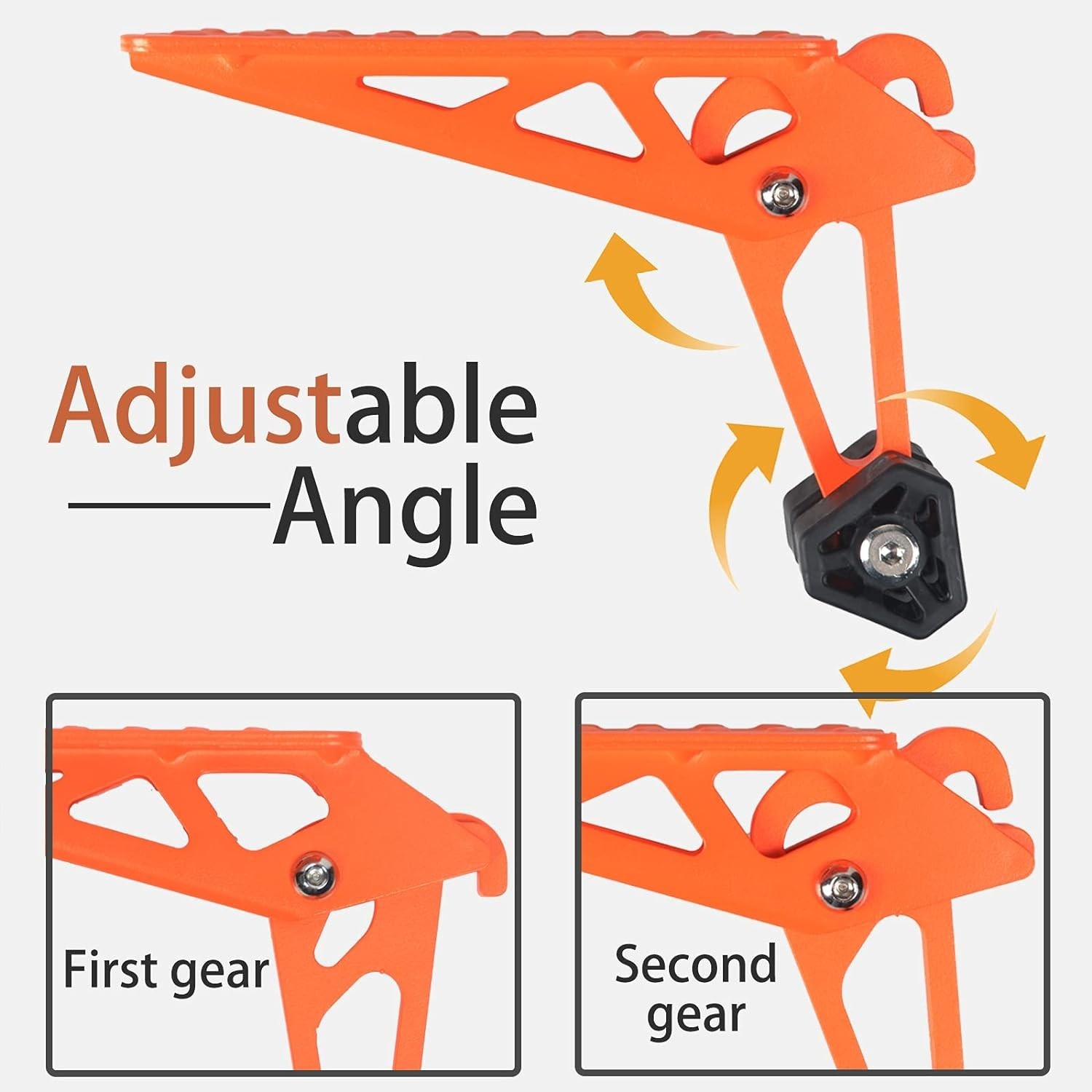 Universal Fit Car Door Step, Foldable Roof Rack Door Step Up on Door Latch, B…
