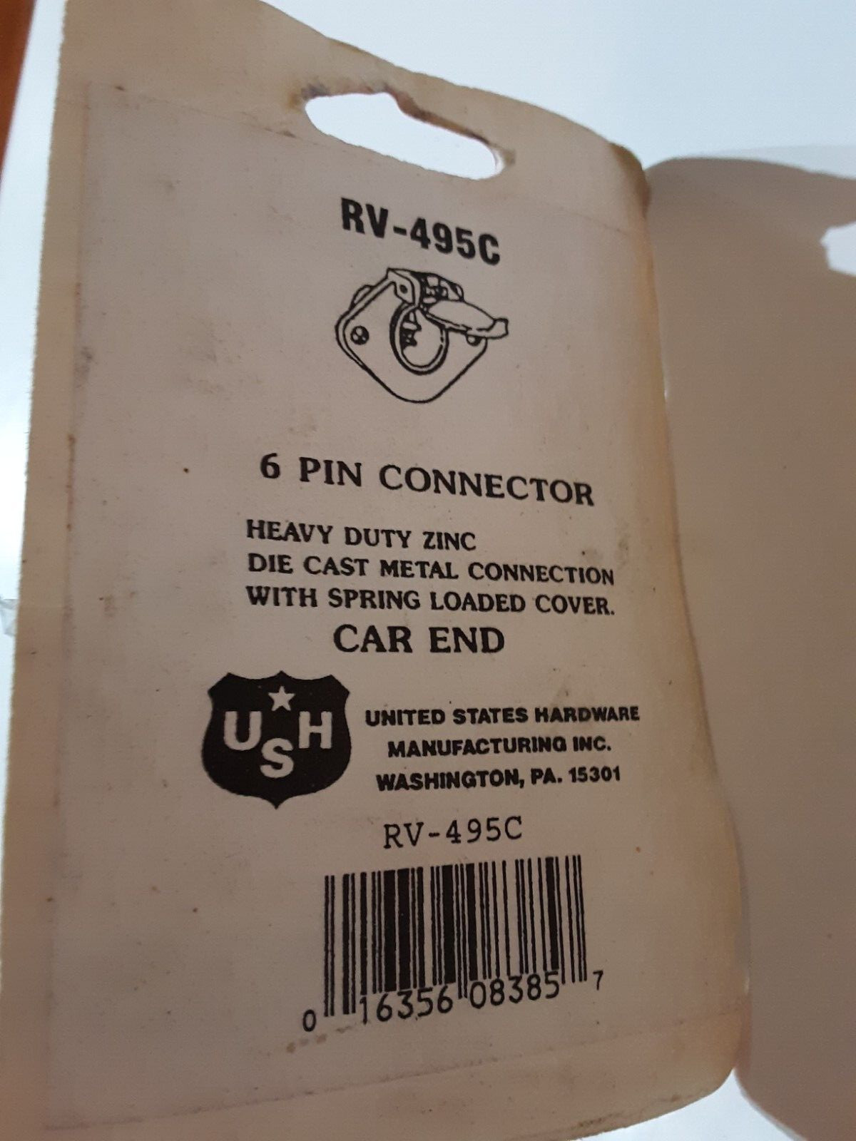US Hardware RV-495C 6-Way Connector NIB Ships Fast