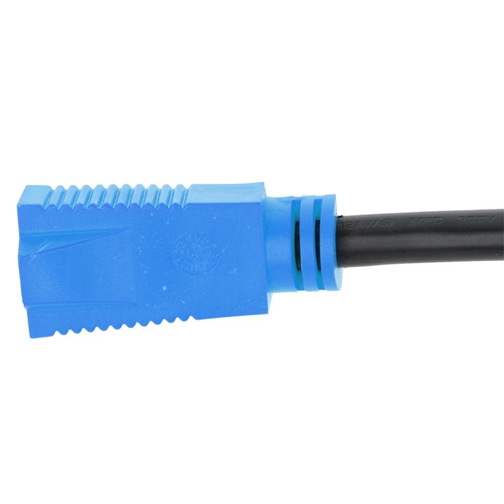 30 Amp Male to (2) 15 amp Female Receptacle RV Y split Power Cord Adapter