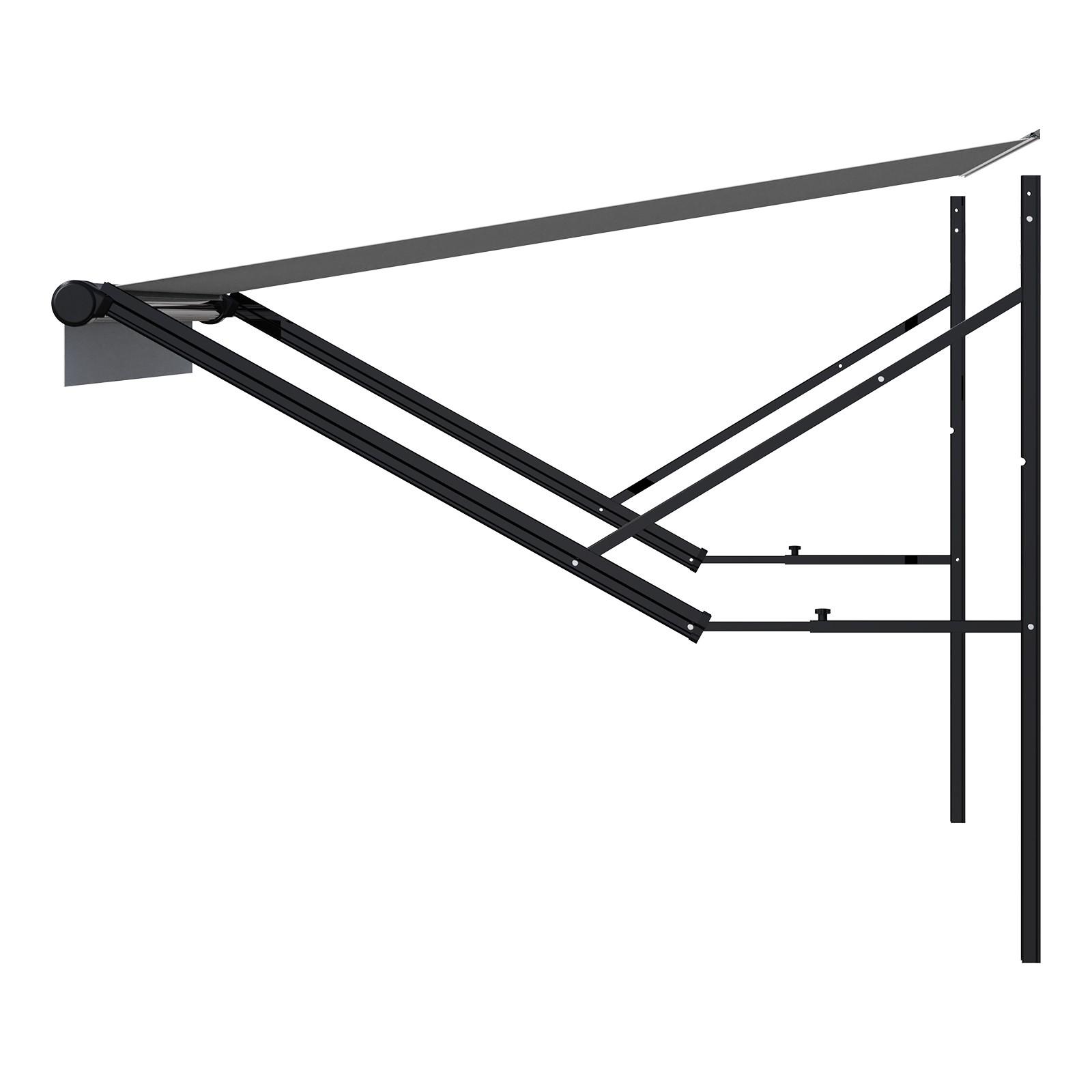 Uimoso 16′ Electric RV Awning Replacement for DC12V Trailers and Campers