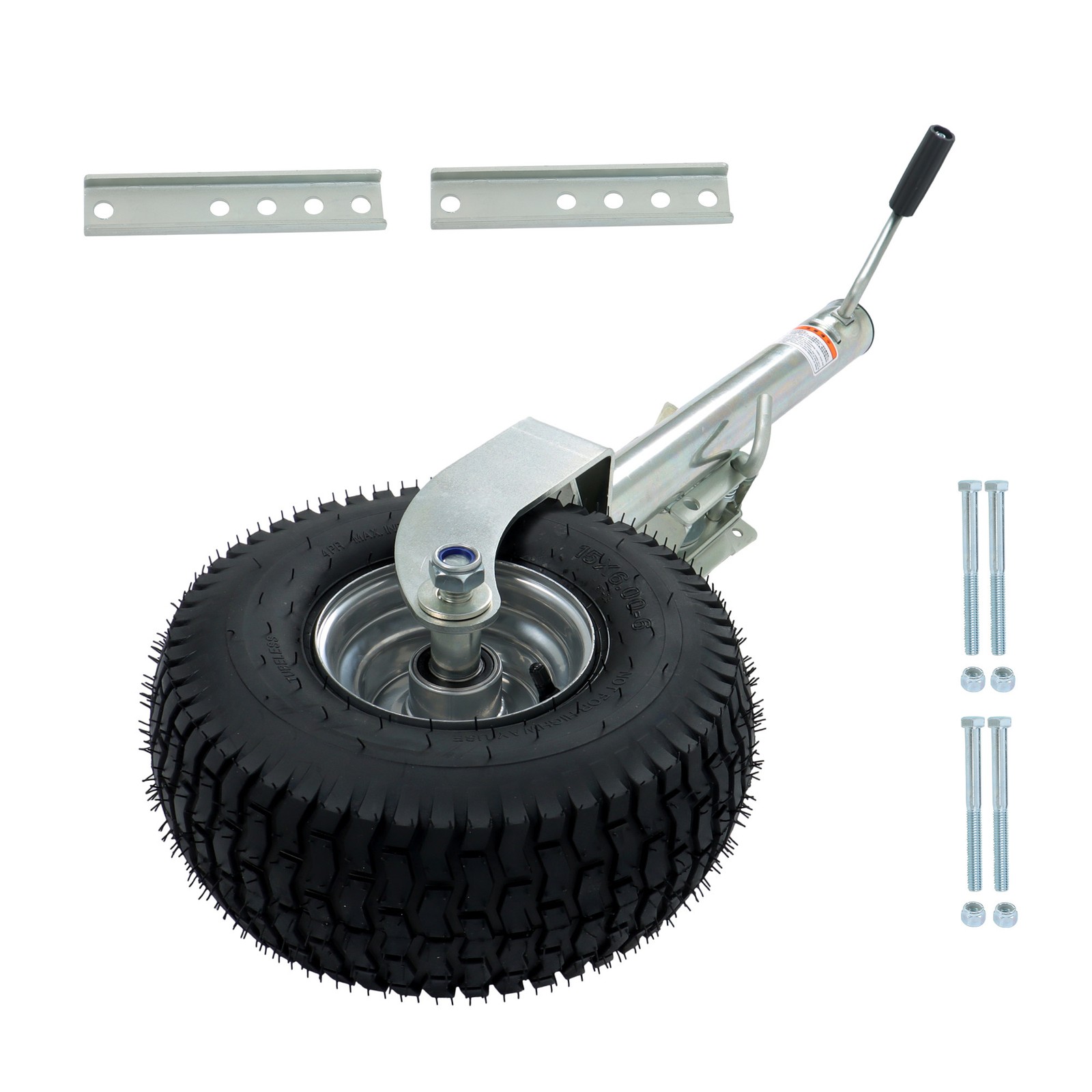 LABLT Beach Boat Trailer 13.38″ Jack Wheel 2000lb Heavy-Duty with Pneumatic tire