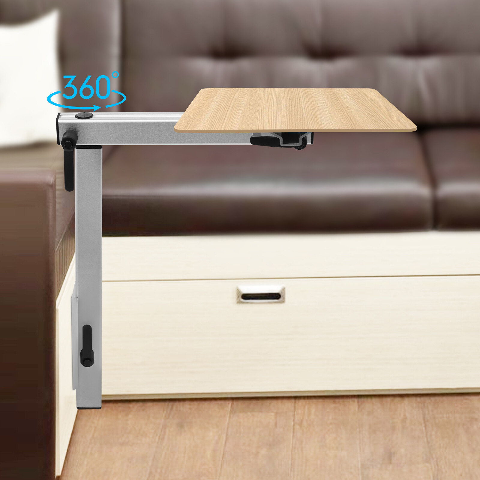 Adjustable RV Table Leg 360° Swivel For RV, Yachts Aluminum Alloy Space Saving