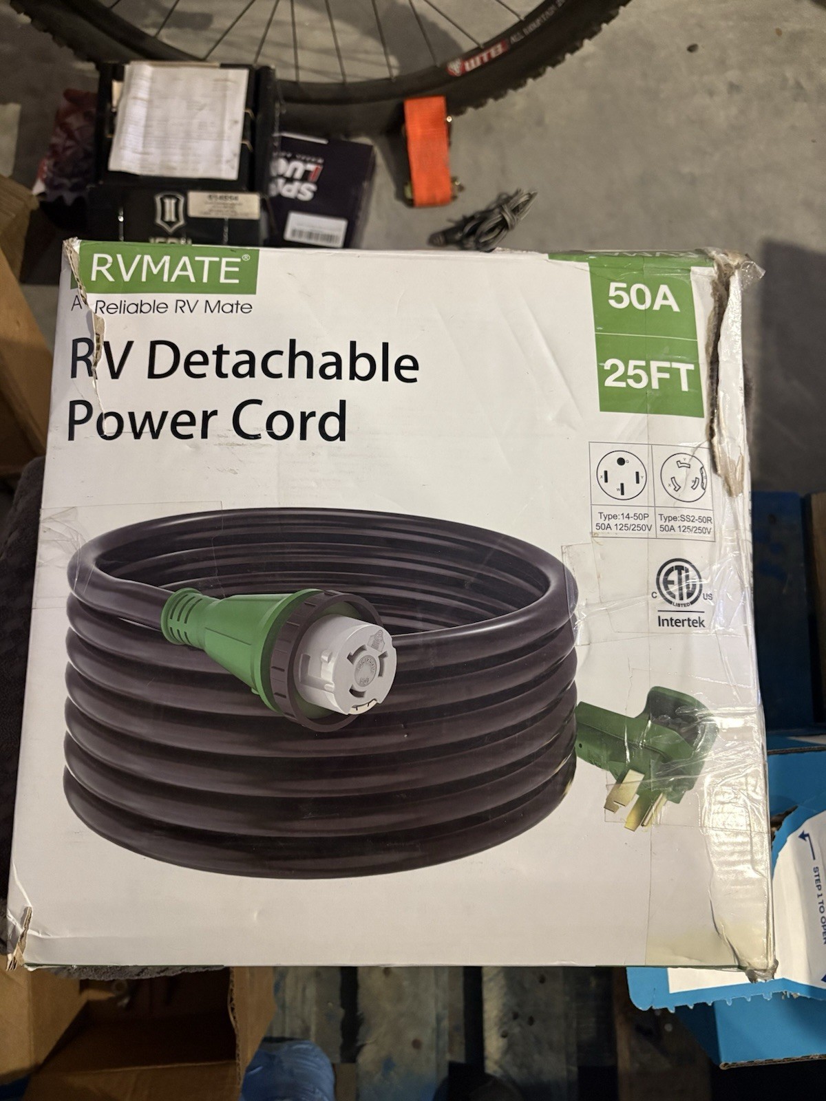 RVMATE 50 Amp 15 Feet RV/Generator Lockable Power Extension Cord C5015L-RM