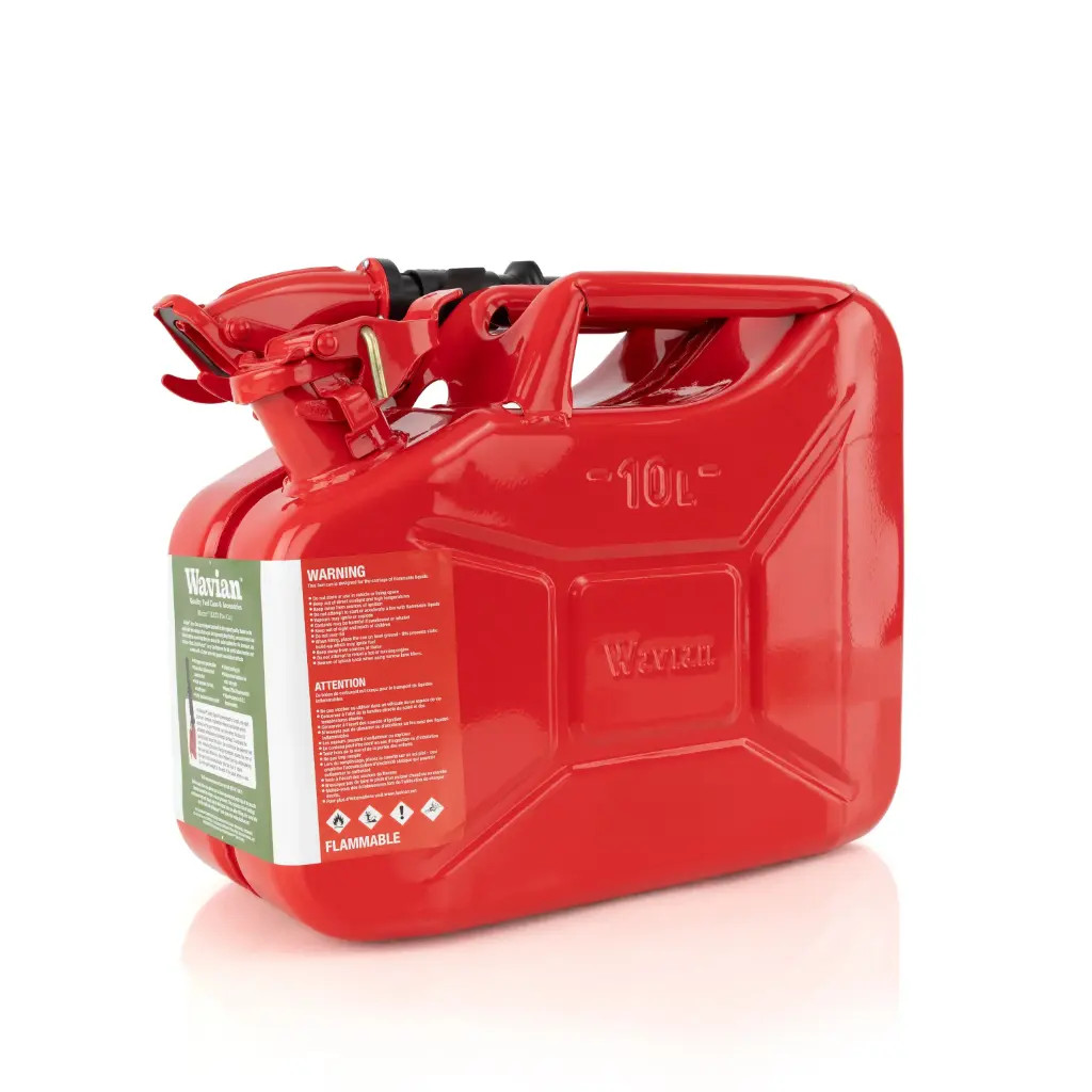 Wavian Nato Jerry Can, 2.6 Gallon, 10 Liter, Black and OD No Ship to California