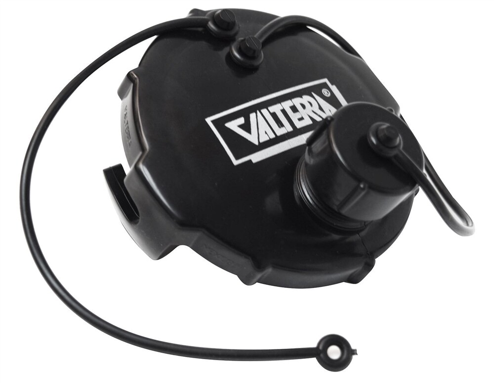RV Motorhome Sewer Cap with Hose Connection Trailer Drain Water Waste Tank Caps