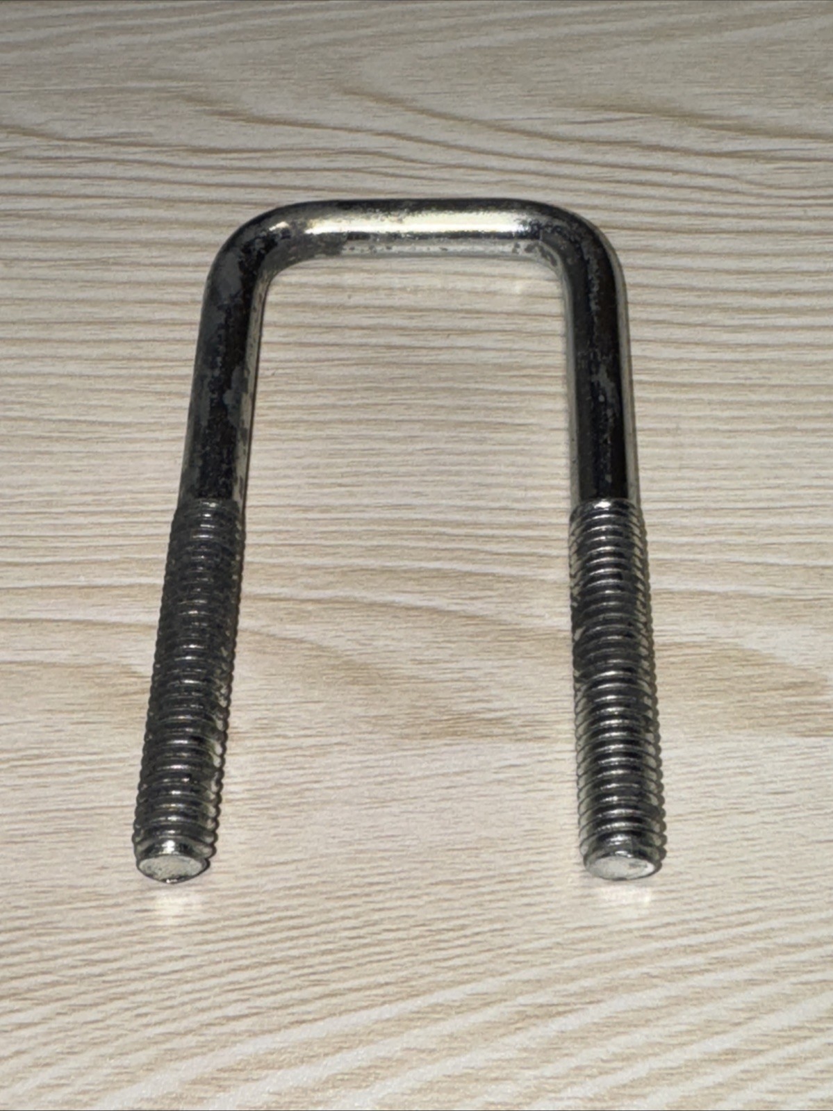 Square U-Bolt 3/8″ x 1-3/4″ x 3-3/4″ Zinc Plated & 2- Locking Nuts