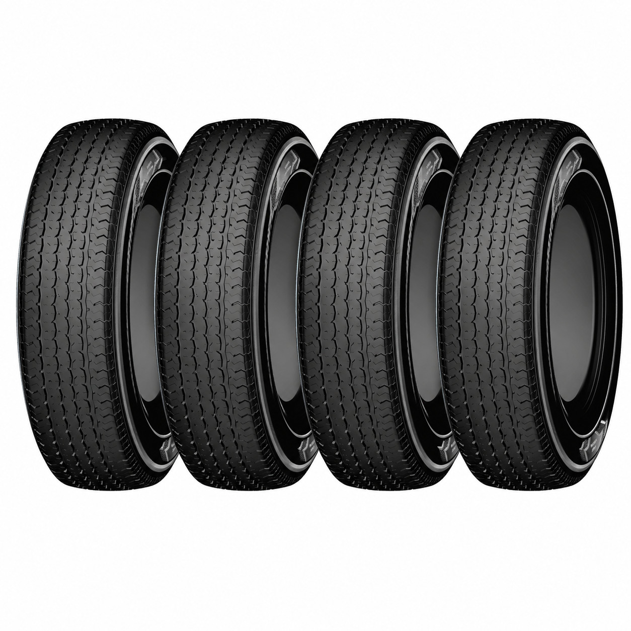 4 LIPIZZAN ST205/75R15 LRD 107/102M Trailer Tires 205/75R15 ST-KING I 205 75 15