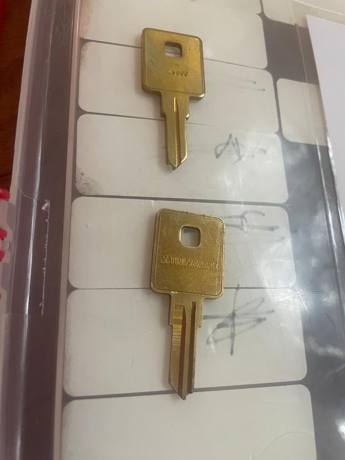(2) Trimark OEM Key blank KS600 14472-01-2001