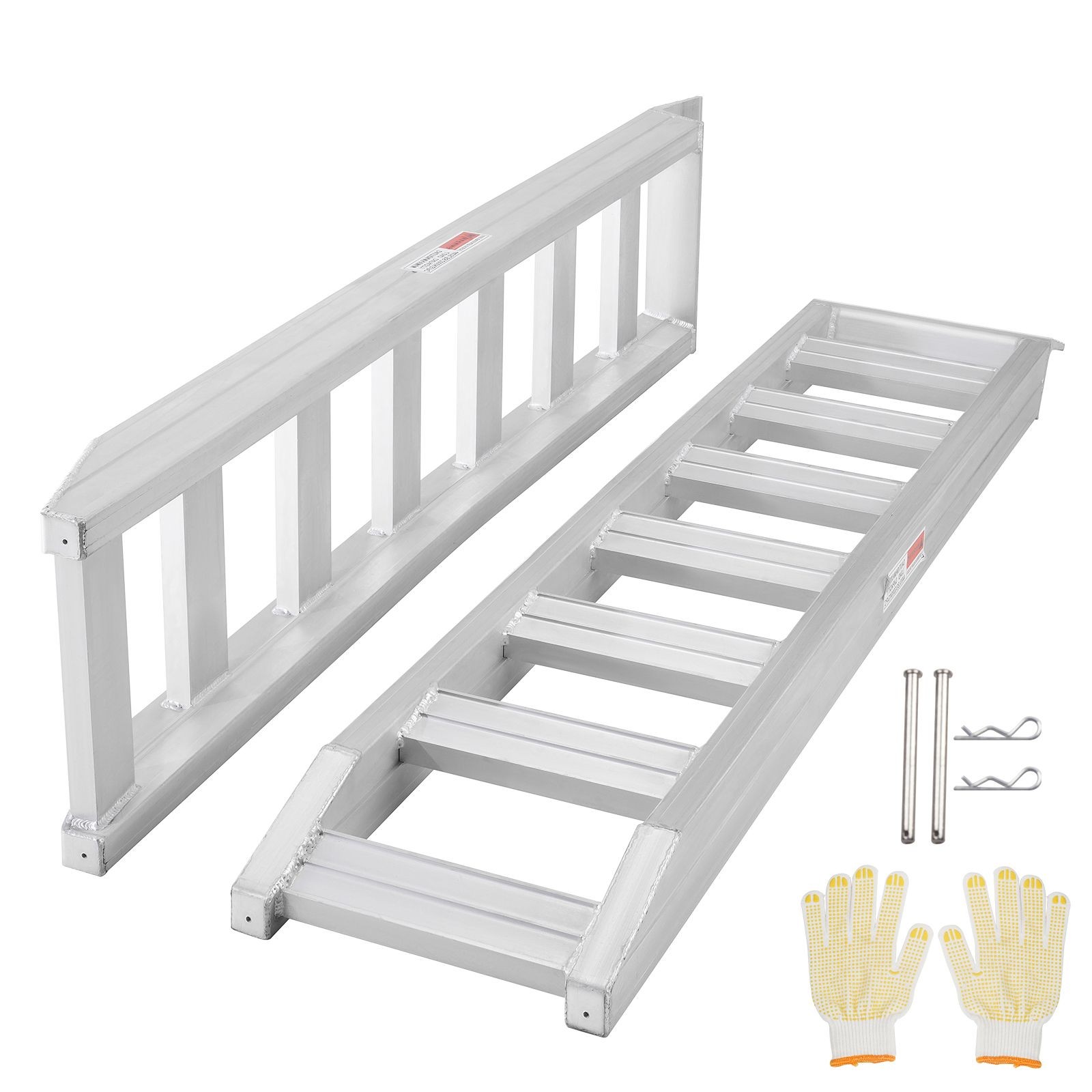 Aluminum Ramps 8810 lb, 72in x 15in, 2Pcs for ATV Tractor Motorcycle