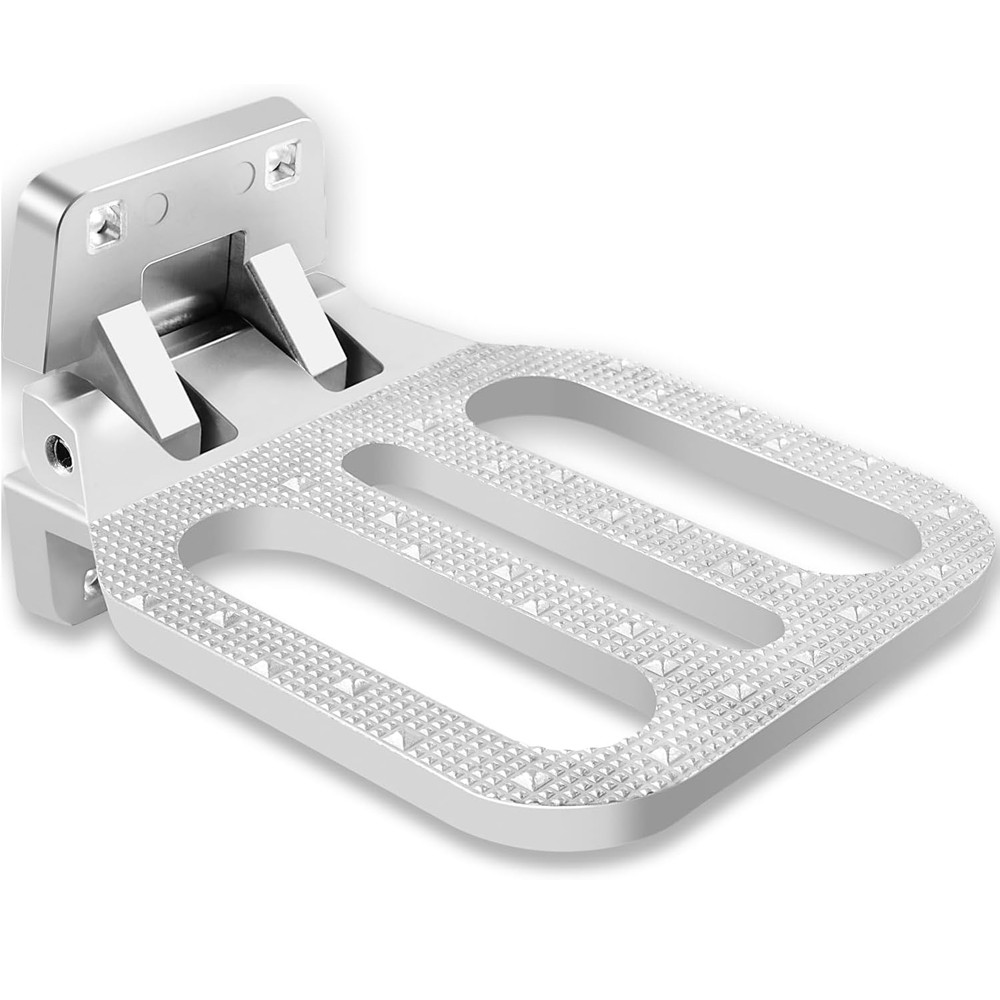 Large Folding Step 6.75” x 8.56” Platform, FS2797CH for Truck, Trailers, RV