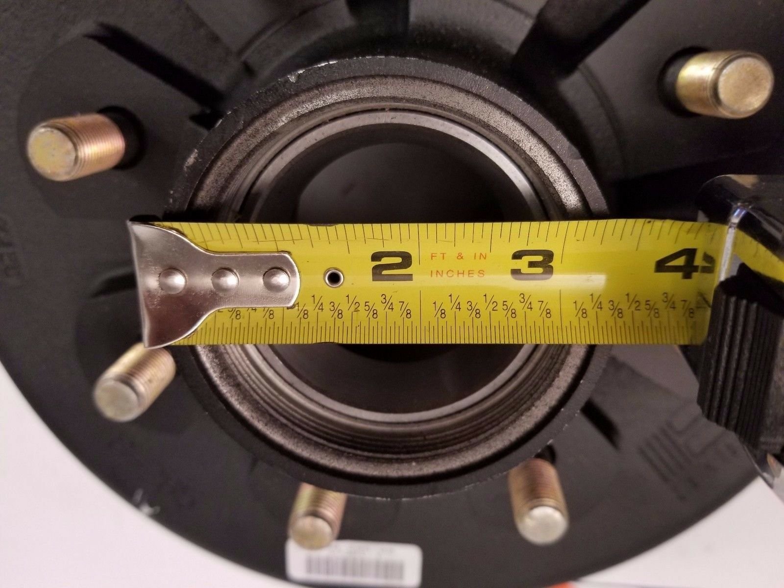 Dexter Drum 8K oil bath 9/16″ stud 4.75″ pilot hole 12.25″ x 3.375 With Bearings