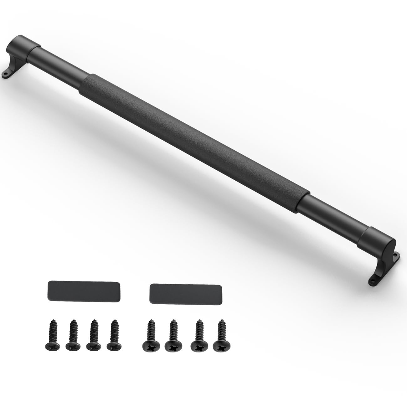 Adjustable RV Screen Door Handle Grab Bar – Durable Metal & Plastic, 21.5″ to 32