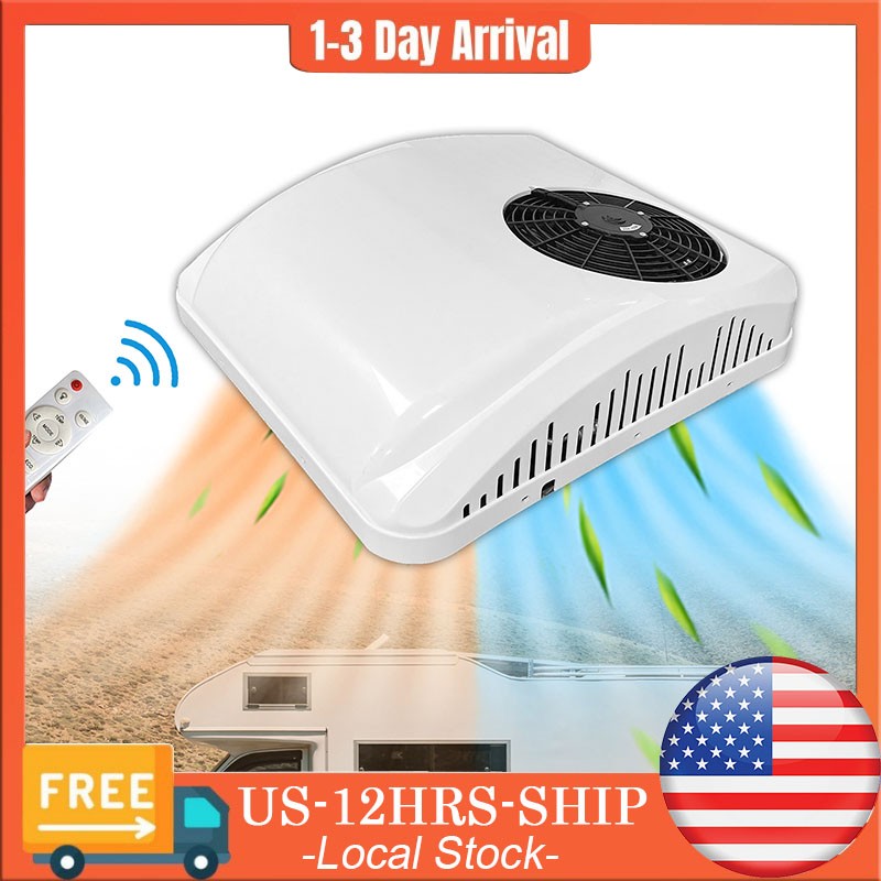 New 12V RV Rooftop Air Conditioner A/C Unit Cool&Heat For Trailer Motorhome