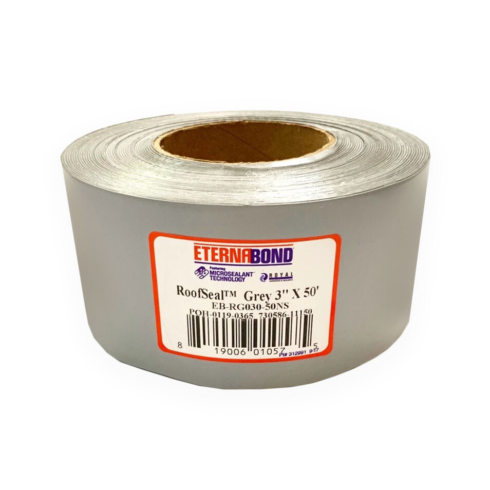3″ x 10 ft Eternabond Roof Leak Repair Tape Patch Seal – GRAY – 10 Feet 10 Foot