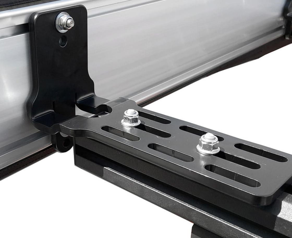 Overland Nomadic Awning Bracket Kit | Heavy-Duty Steel Mounts & Tension Straps