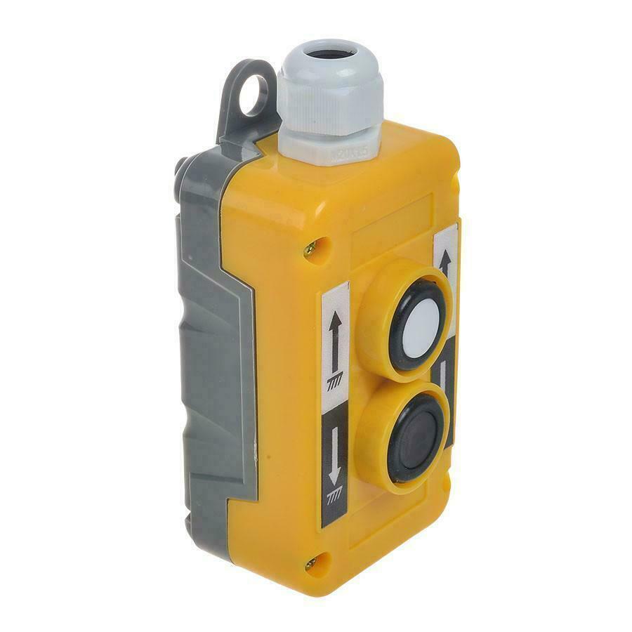 Trailer Remote Control Switch for Single-Acting Hydraulic Pumps Two Buttons