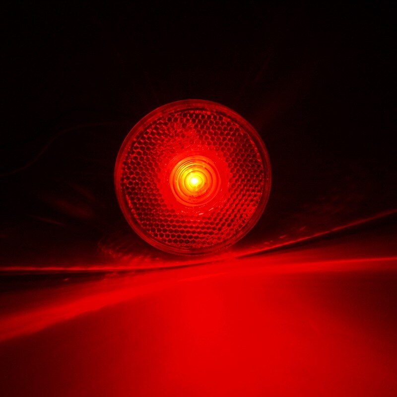 Dream Lighting LED Round Clearance Light/Red