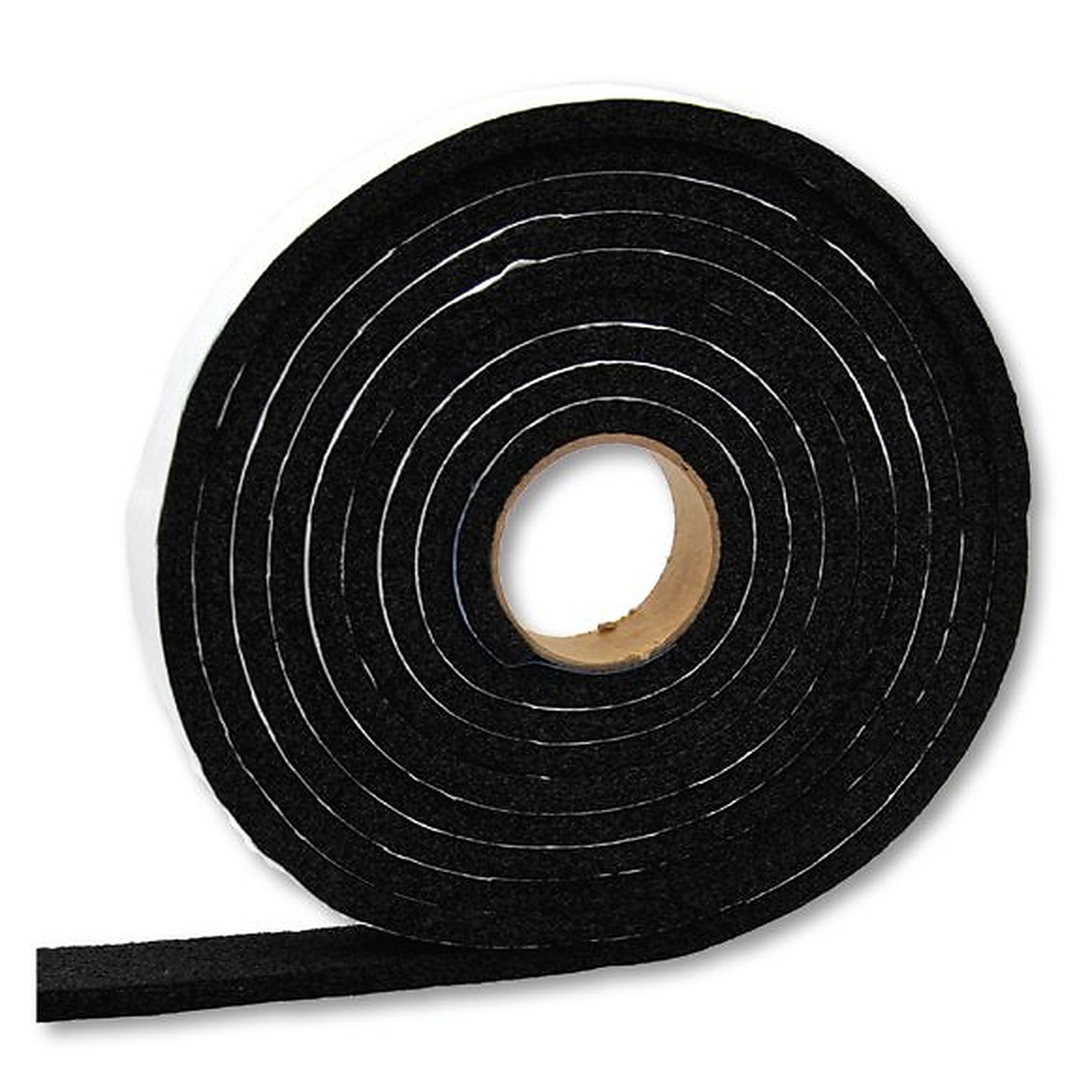 Multi Purpose Weather Stripping Roll 5/16 Inch X 3/4 Inch X 10 Foot Black