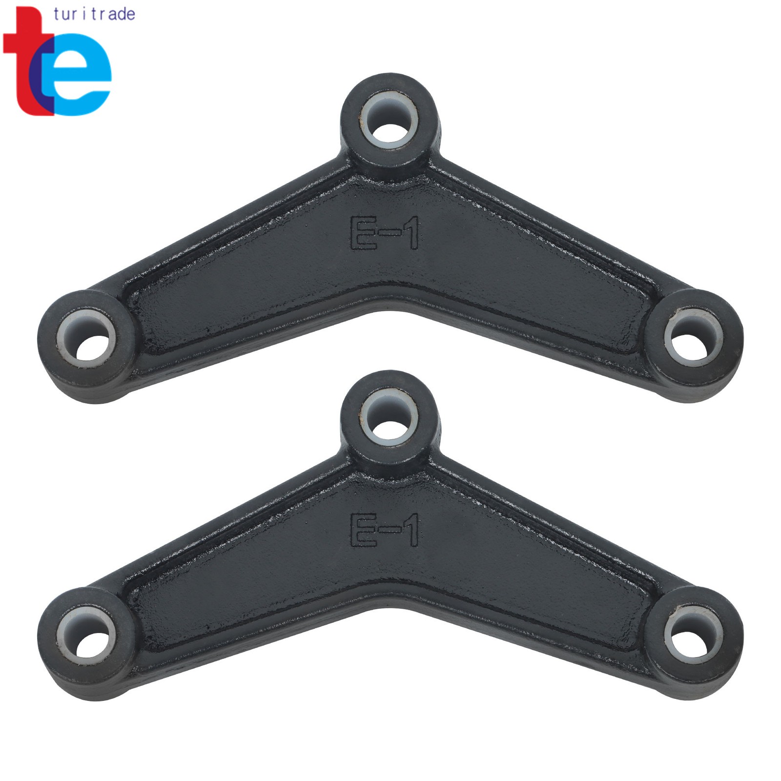 For 5000lbs Tandem Trailer Axle Suspension Kit 4 leaves 2500lbs Trailer