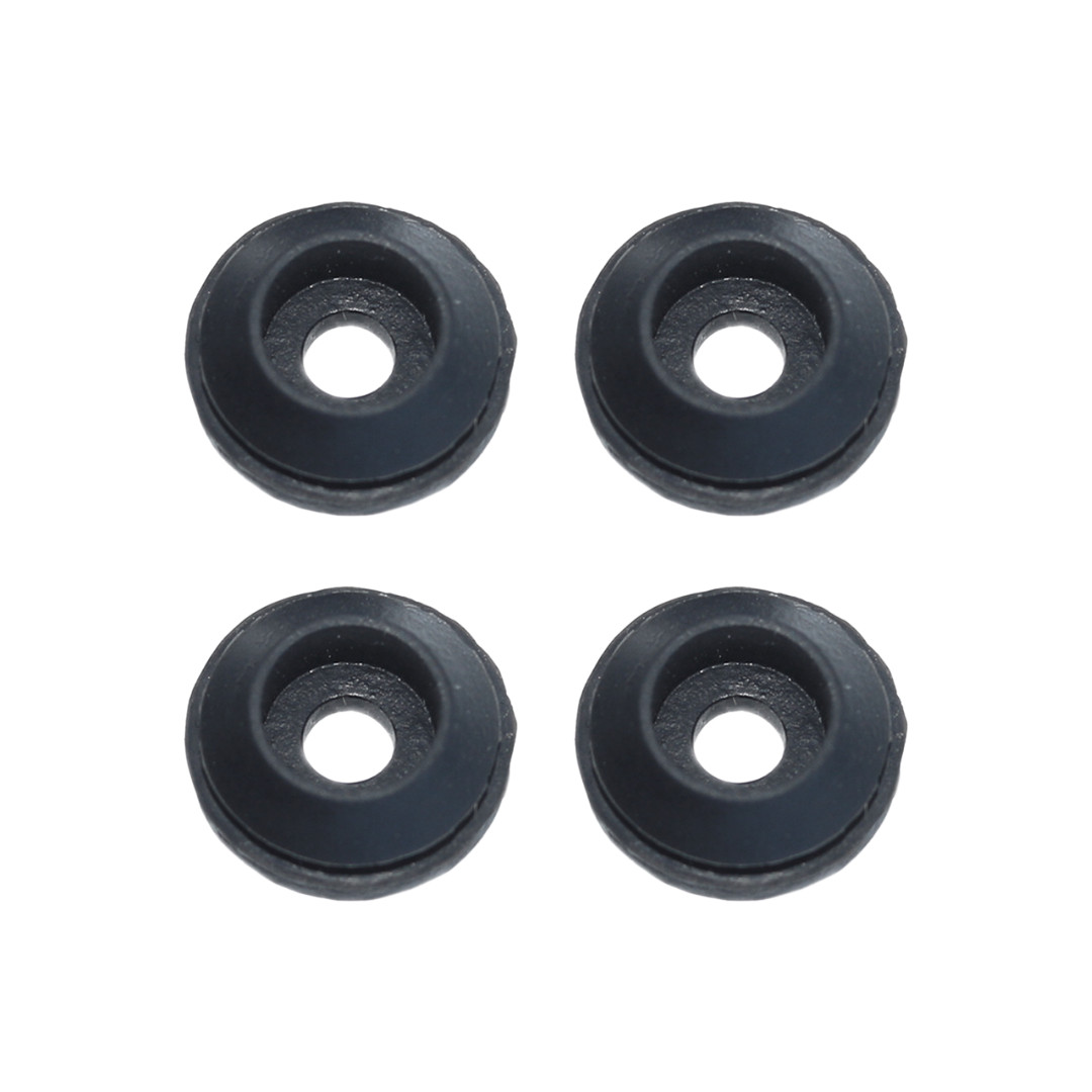 4 Pack Stove / Range Grate Rubber Grommets -Black for Camper Motorhome RV 071129