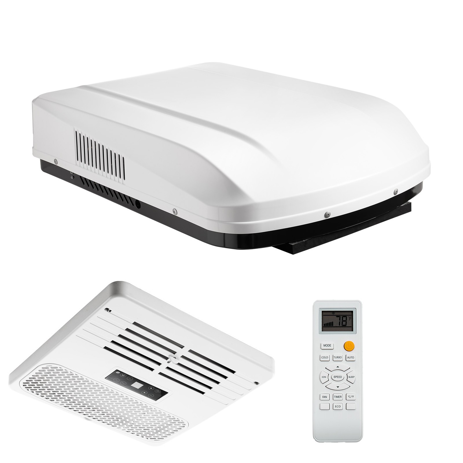 Uimoso Rooftop Air Conditioner 13500 BTU with Ducted Design and Remote Control