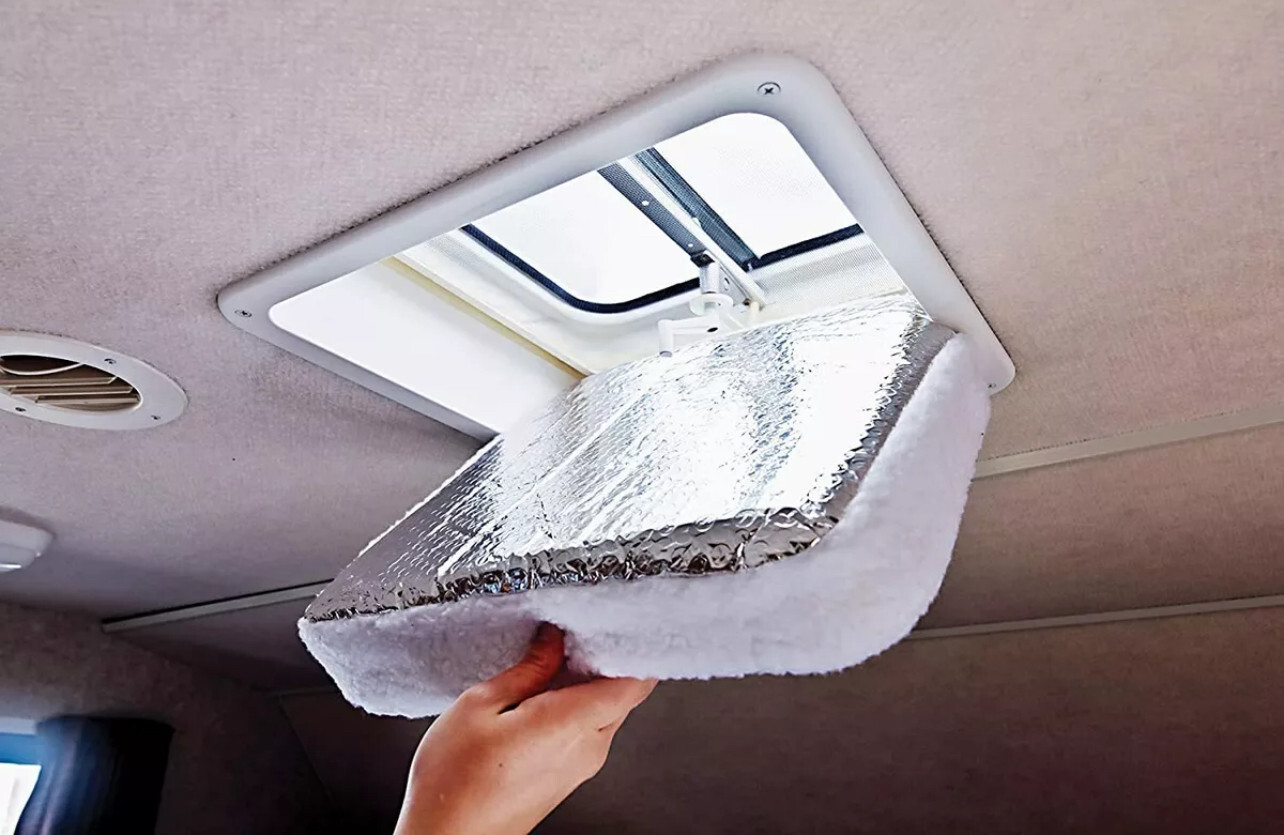 New Replaces Camco 45192 RV Vent Reflective Insulator Shade Pillow Cover 14″