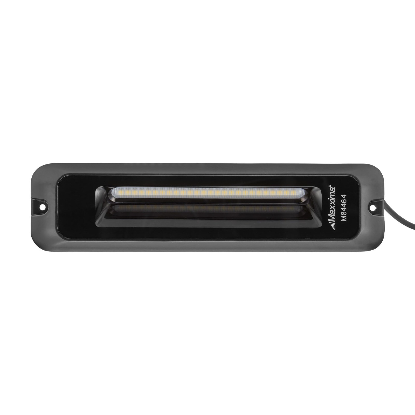 Maxxima M84464 8″ LED Dome Scene Light 45° Down Angle 850LM Black Aluminum New
