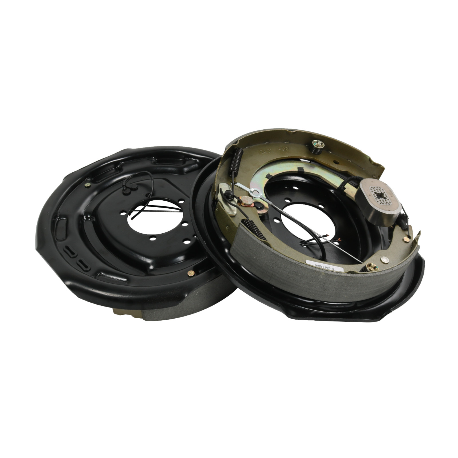 Four 12″ X 2″ Electric Trailer Brake Assembly for 7000 Lbs Trailer Axles LH & RH