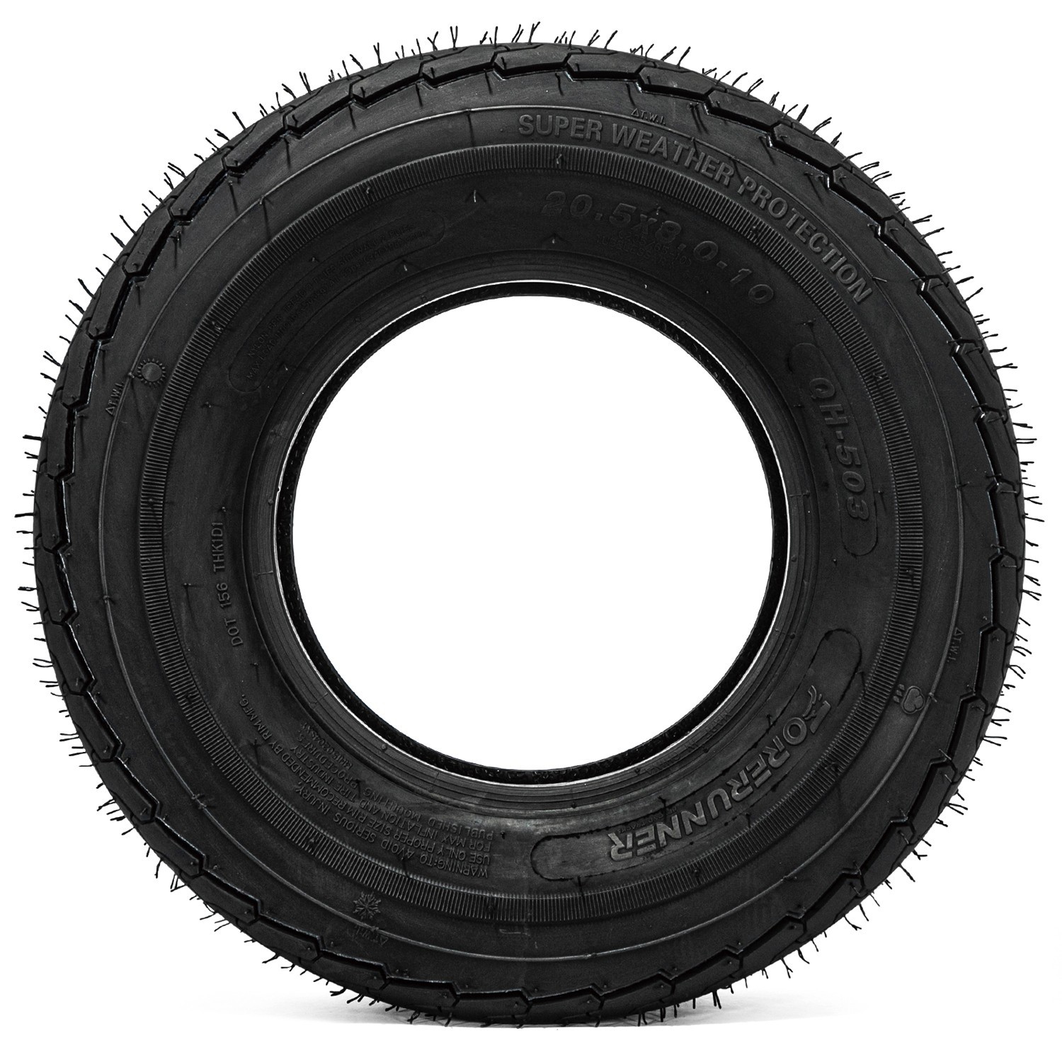 2 Tires 20.5×8-10 Trailer Tires 20.5×8.0-10 Boat Trailer Tires 20.5x8x10 6PR