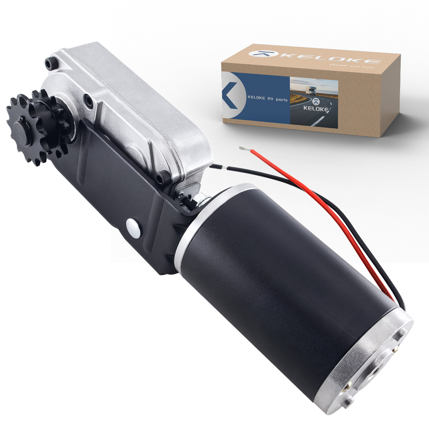 RV Slide Out Motor & Gearbox Assembly For RV BAL Accu-Slide Cable System 225008