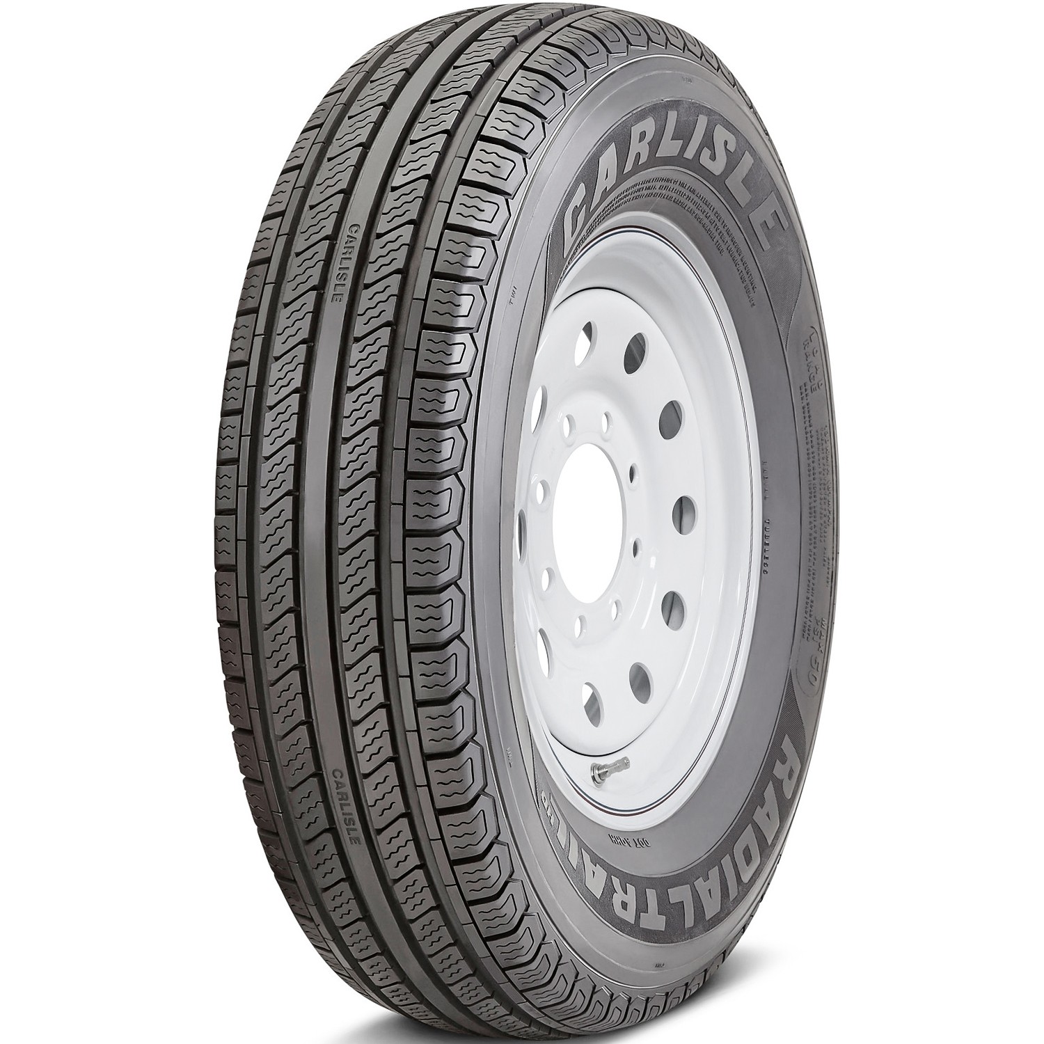 2 Tires ST 235/80R16 125M F 12 Ply Carlisle (Carlstar) Radial Trail HD Trailer